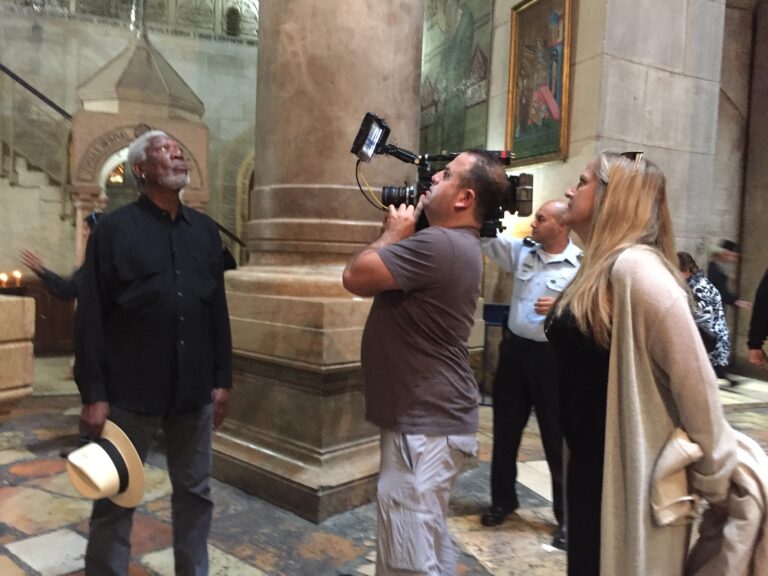 Camera Crew in Israel